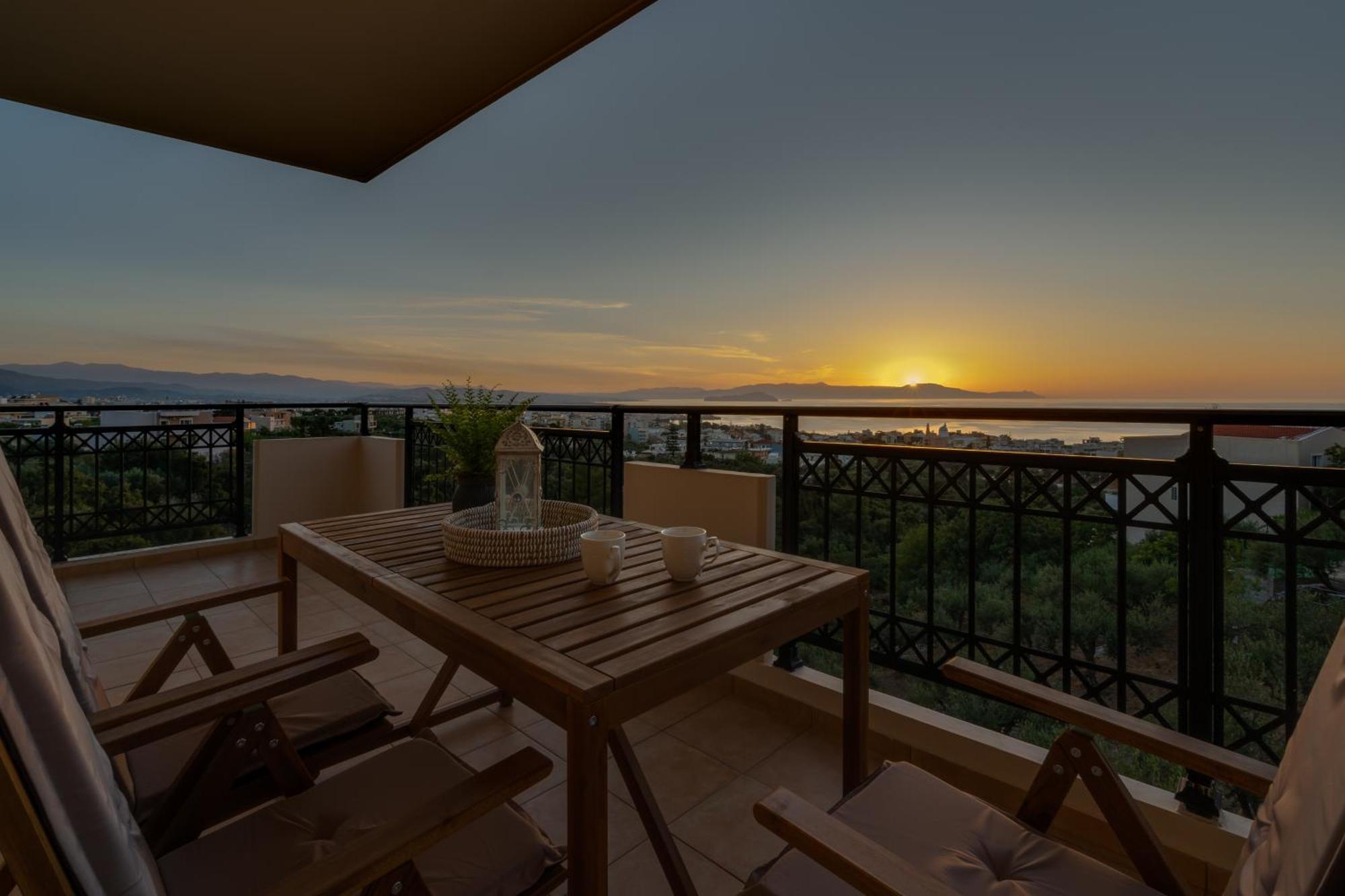 Aelia Sea View Villa Chania  Buitenkant foto