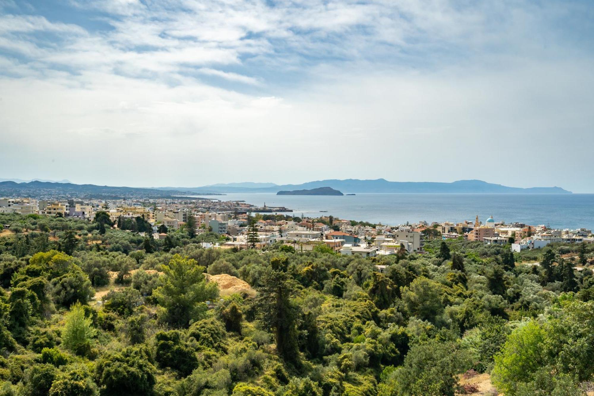 Aelia Sea View Villa Chania  Buitenkant foto