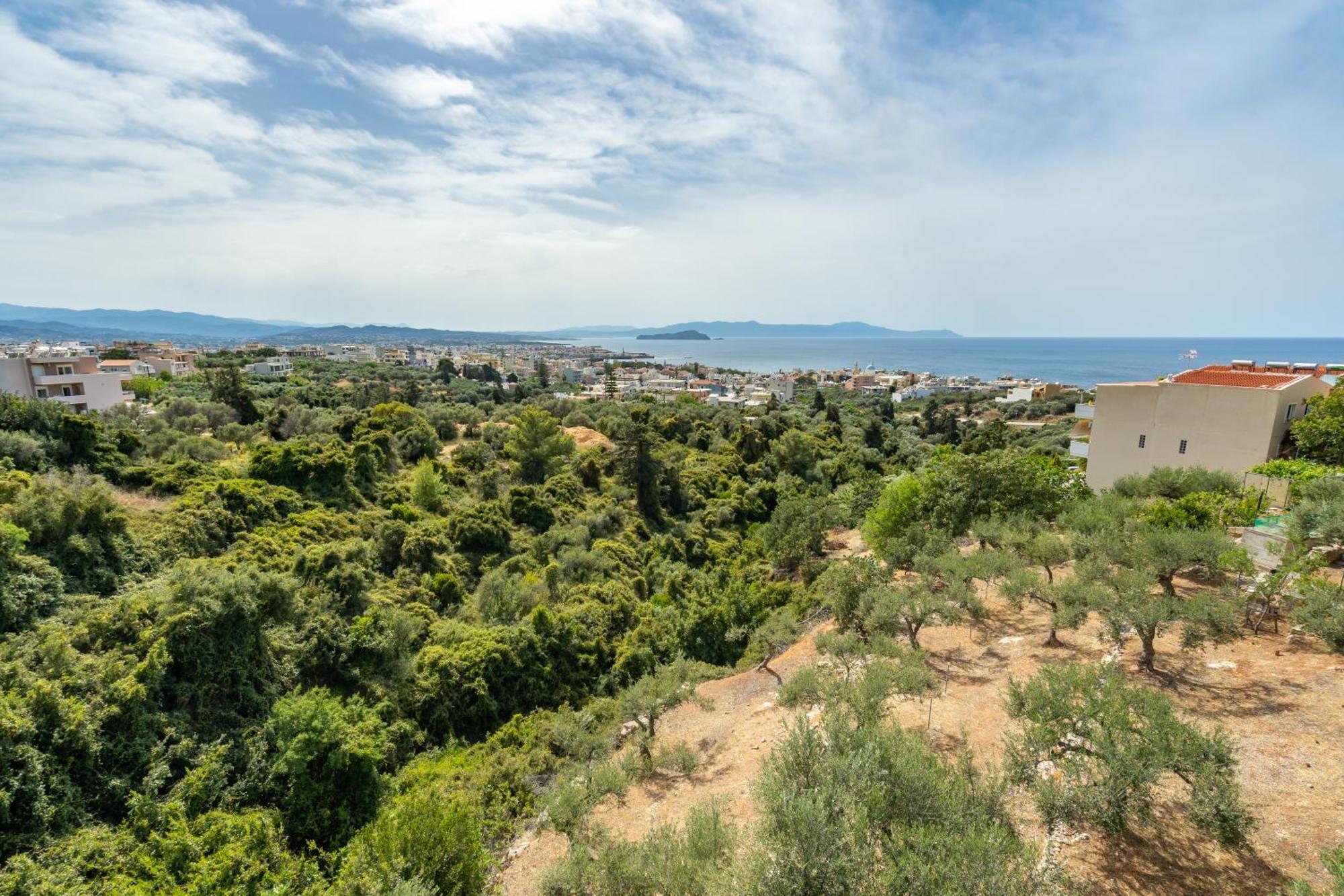 Aelia Sea View Villa Chania  Buitenkant foto