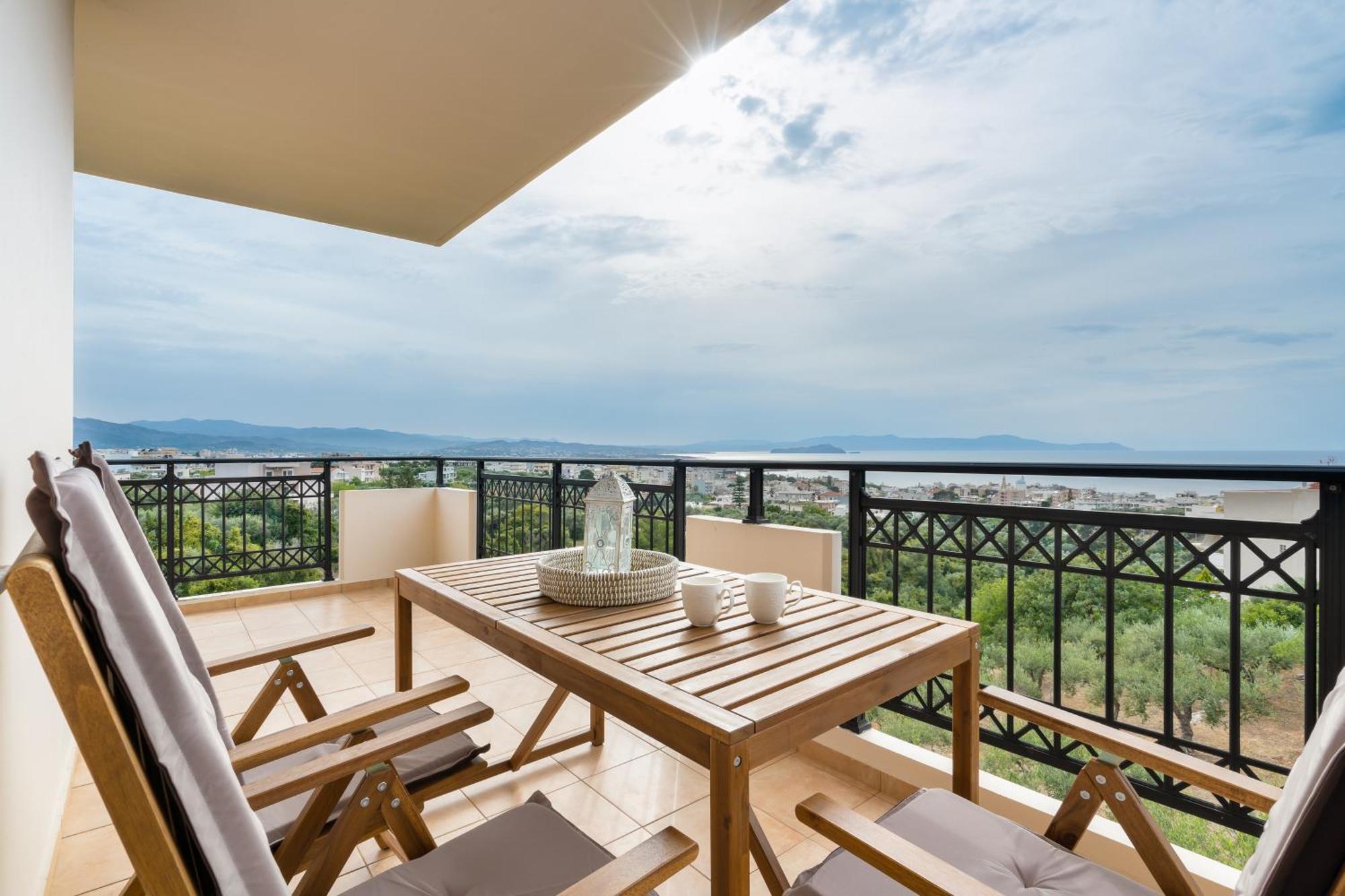 Aelia Sea View Villa Chania  Buitenkant foto