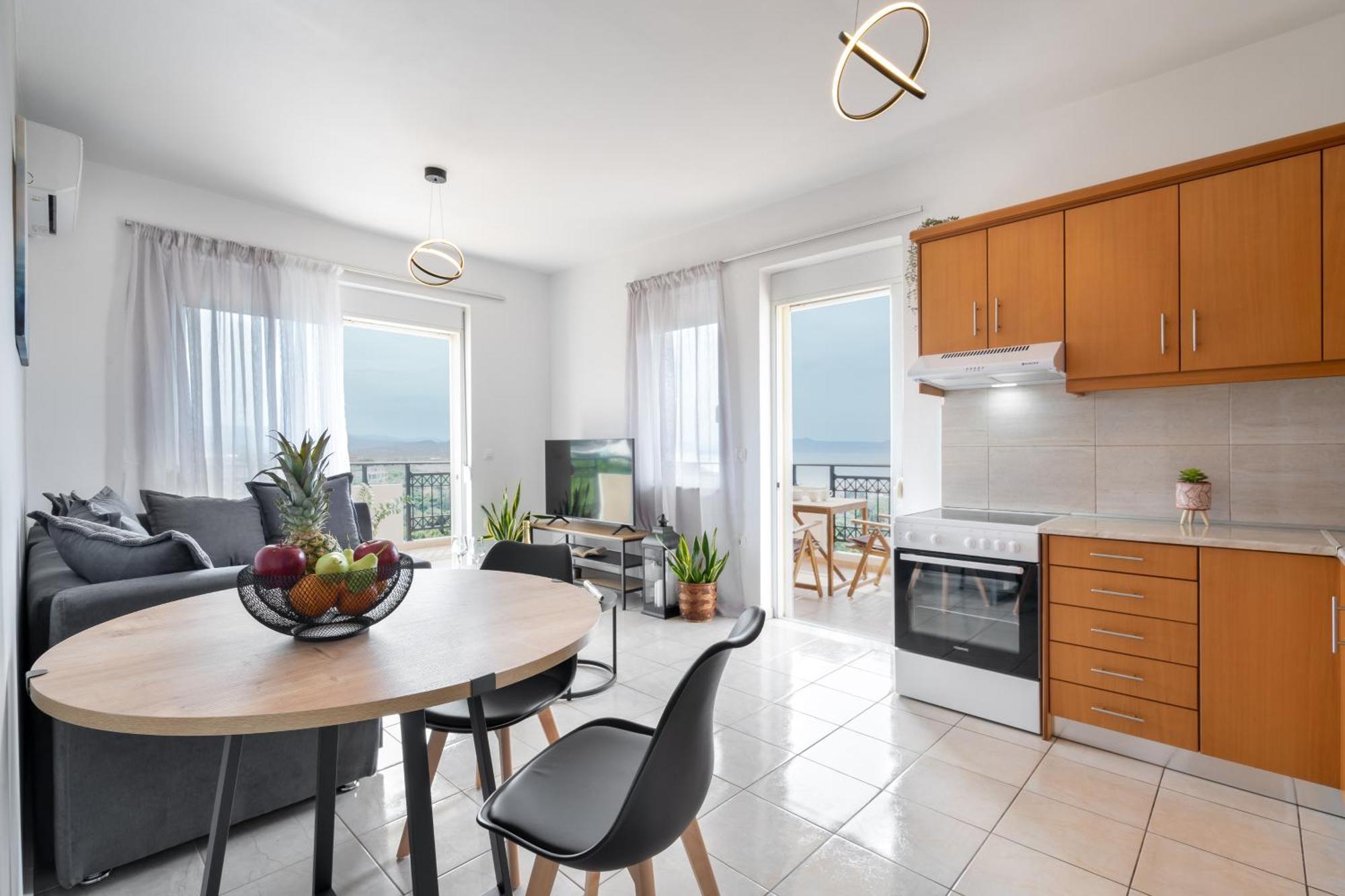 Aelia Sea View Villa Chania  Buitenkant foto