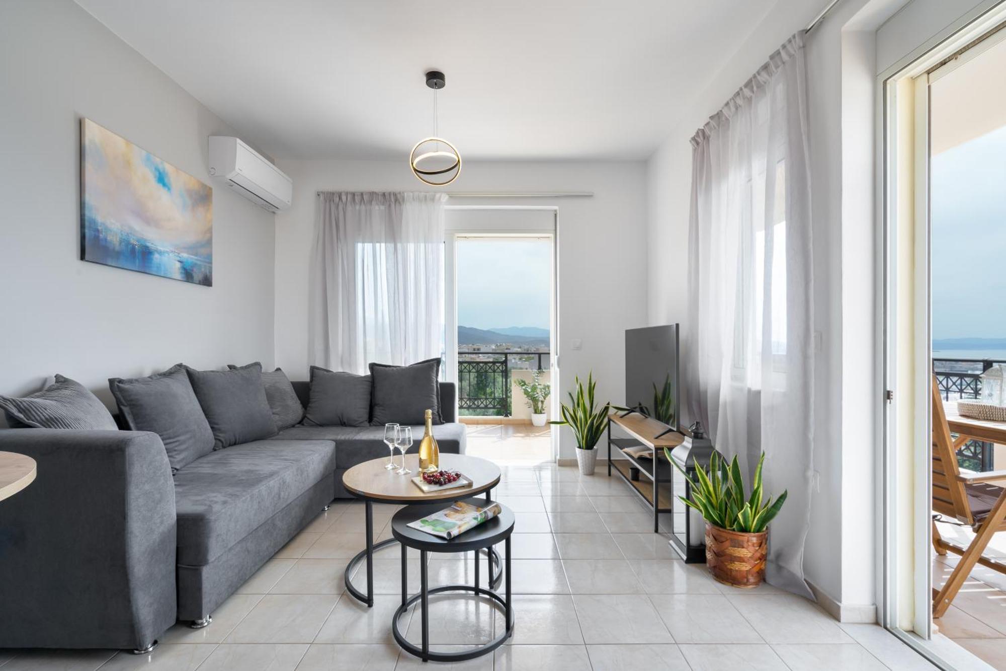 Aelia Sea View Villa Chania  Buitenkant foto