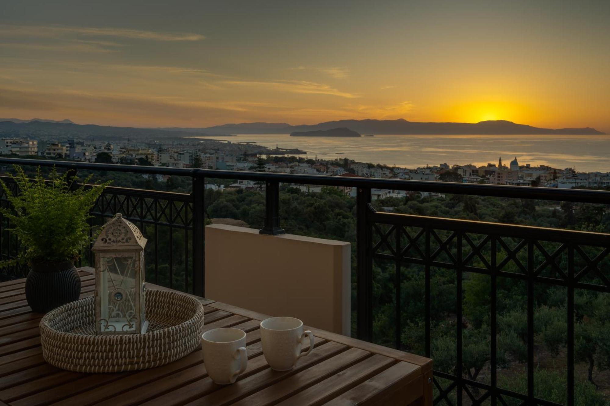 Aelia Sea View Villa Chania  Buitenkant foto