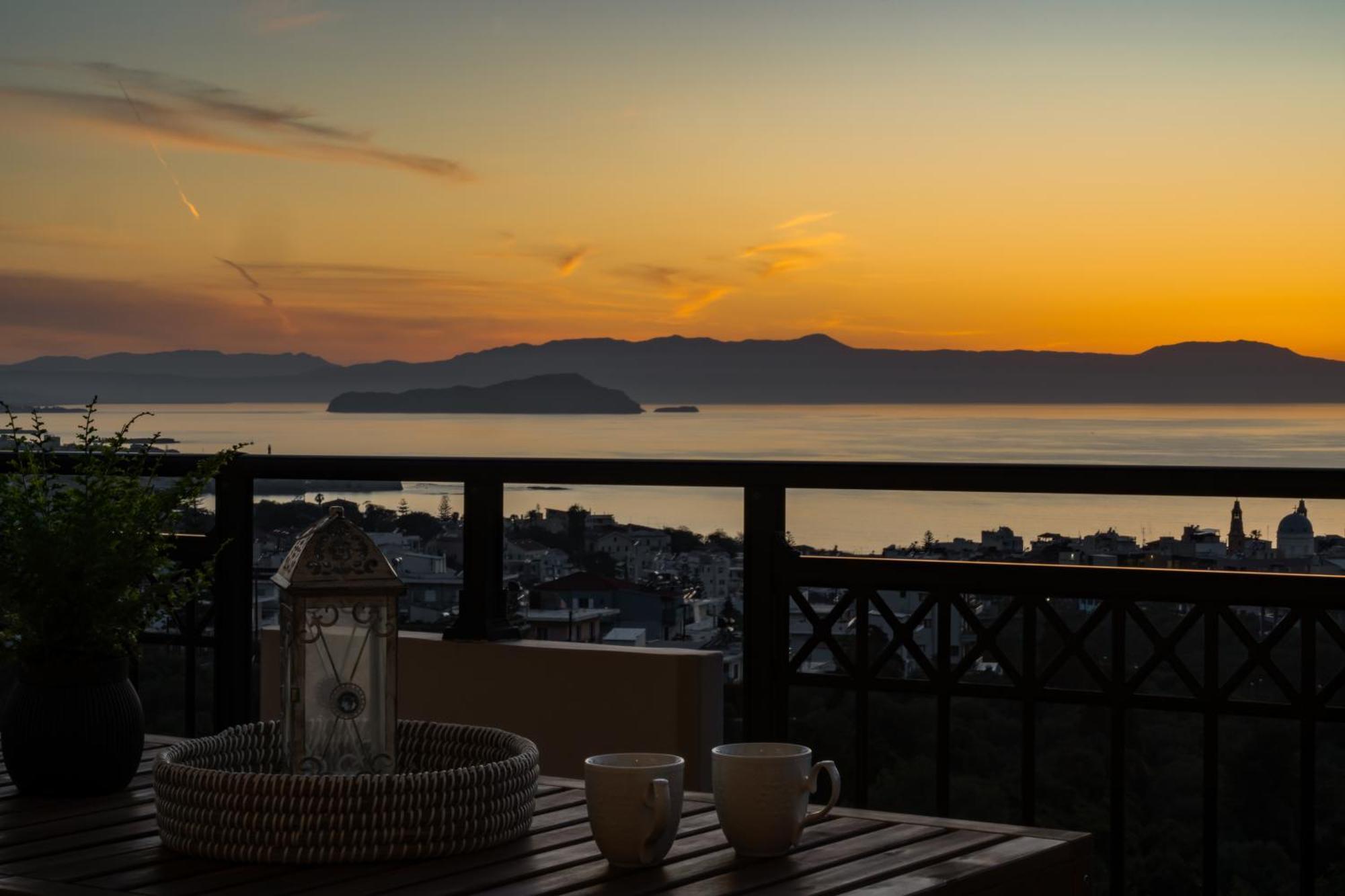 Aelia Sea View Villa Chania  Buitenkant foto